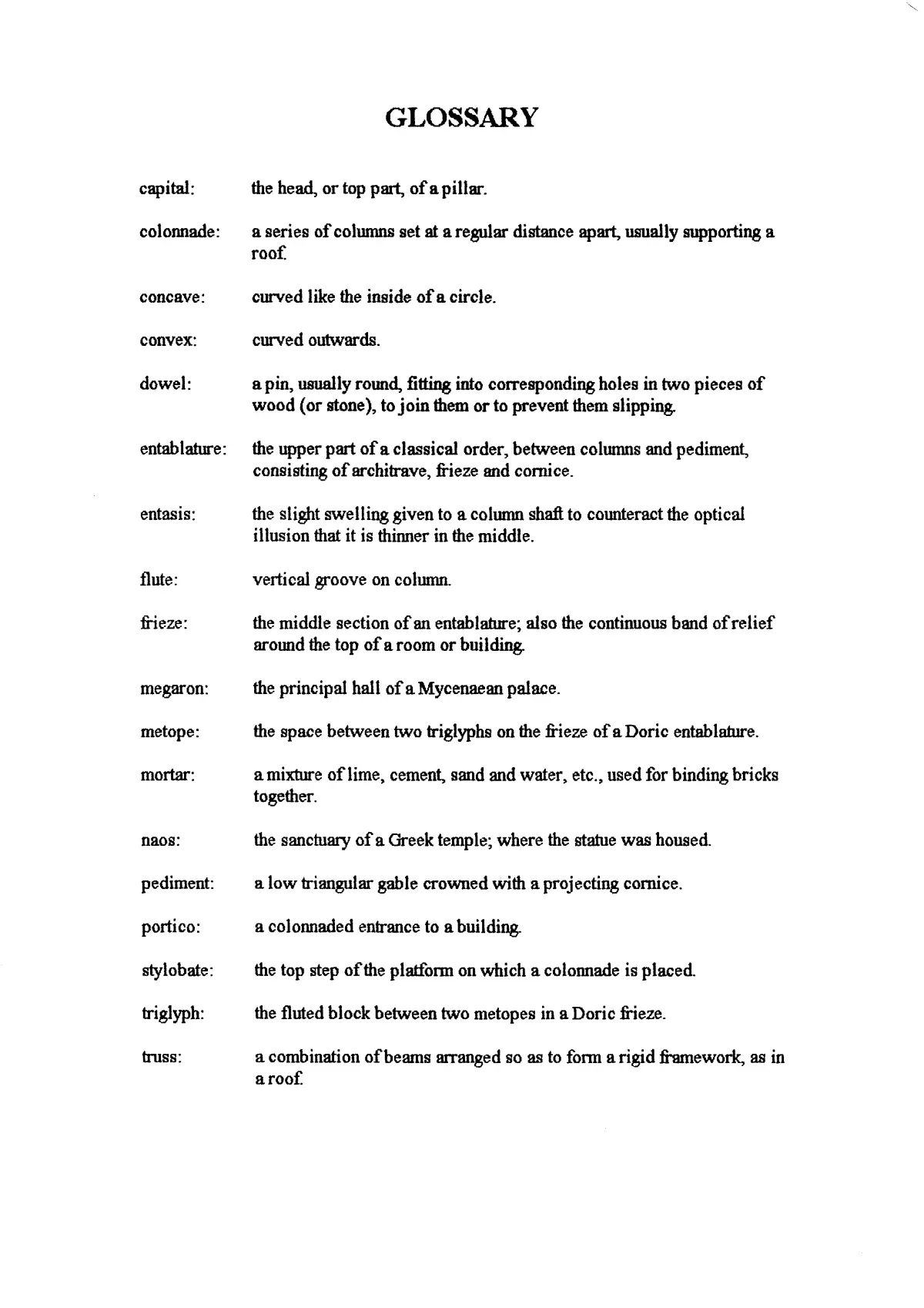 Ancient Greek Architecture