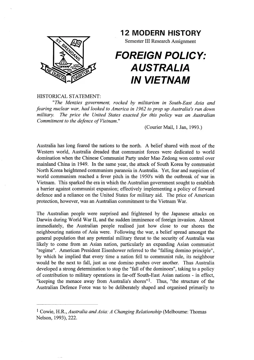 Australia In Vietnam