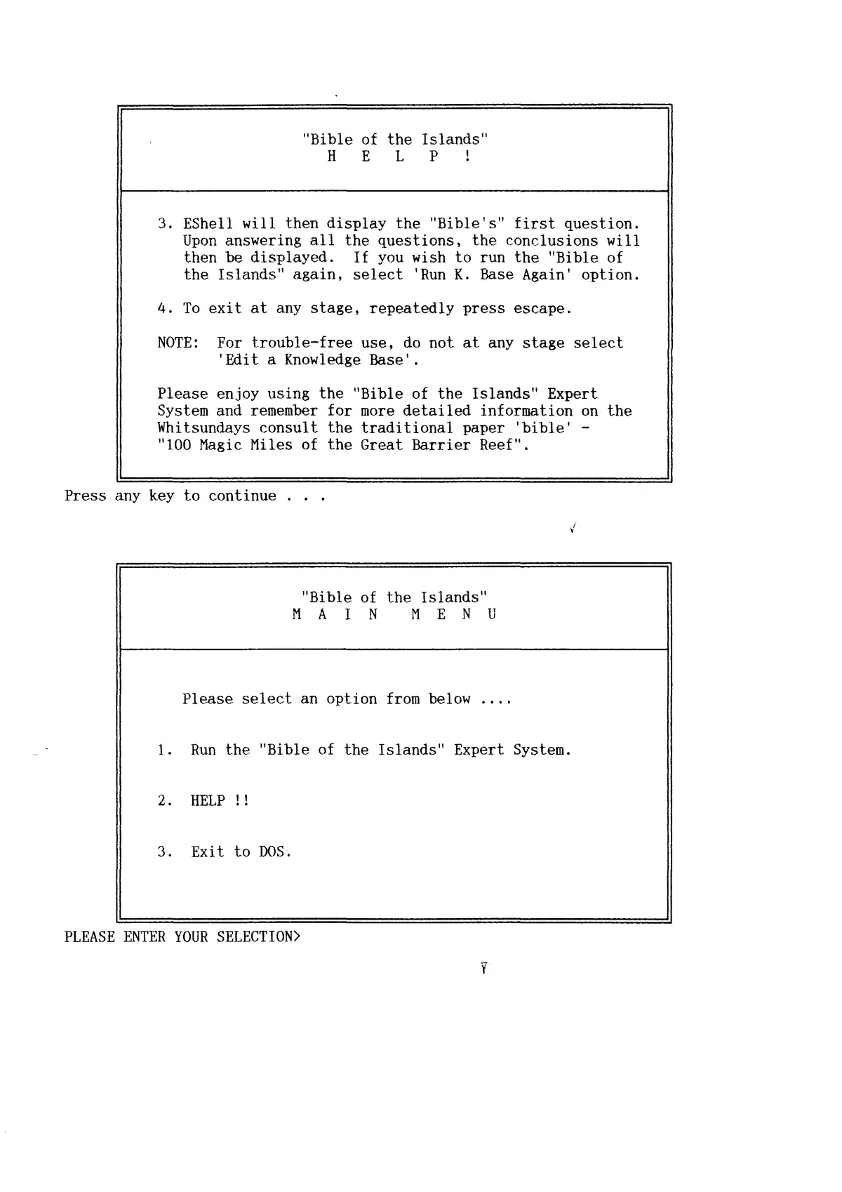 Bible of the Islands