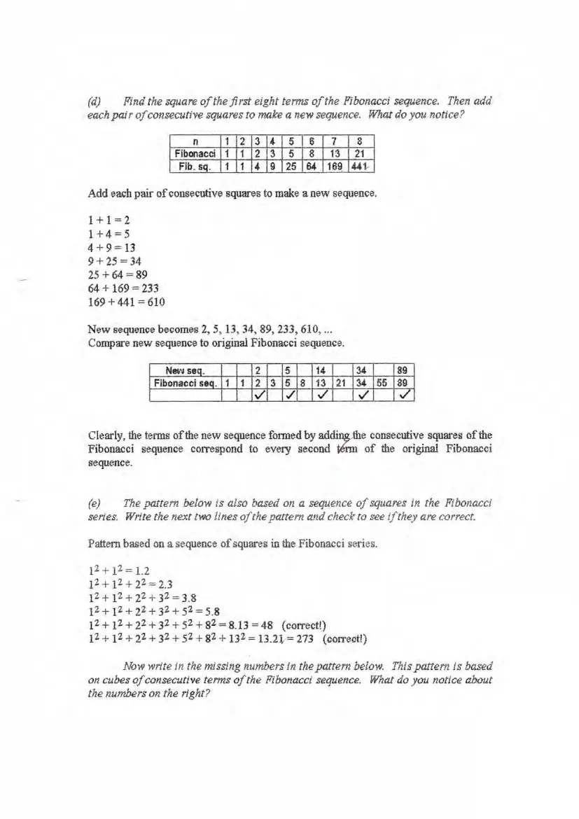 Structures and Patterns