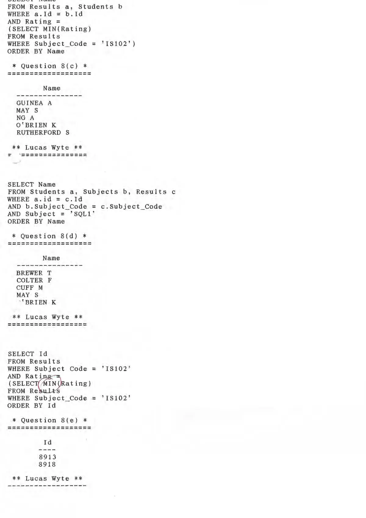 The Computopia Database
