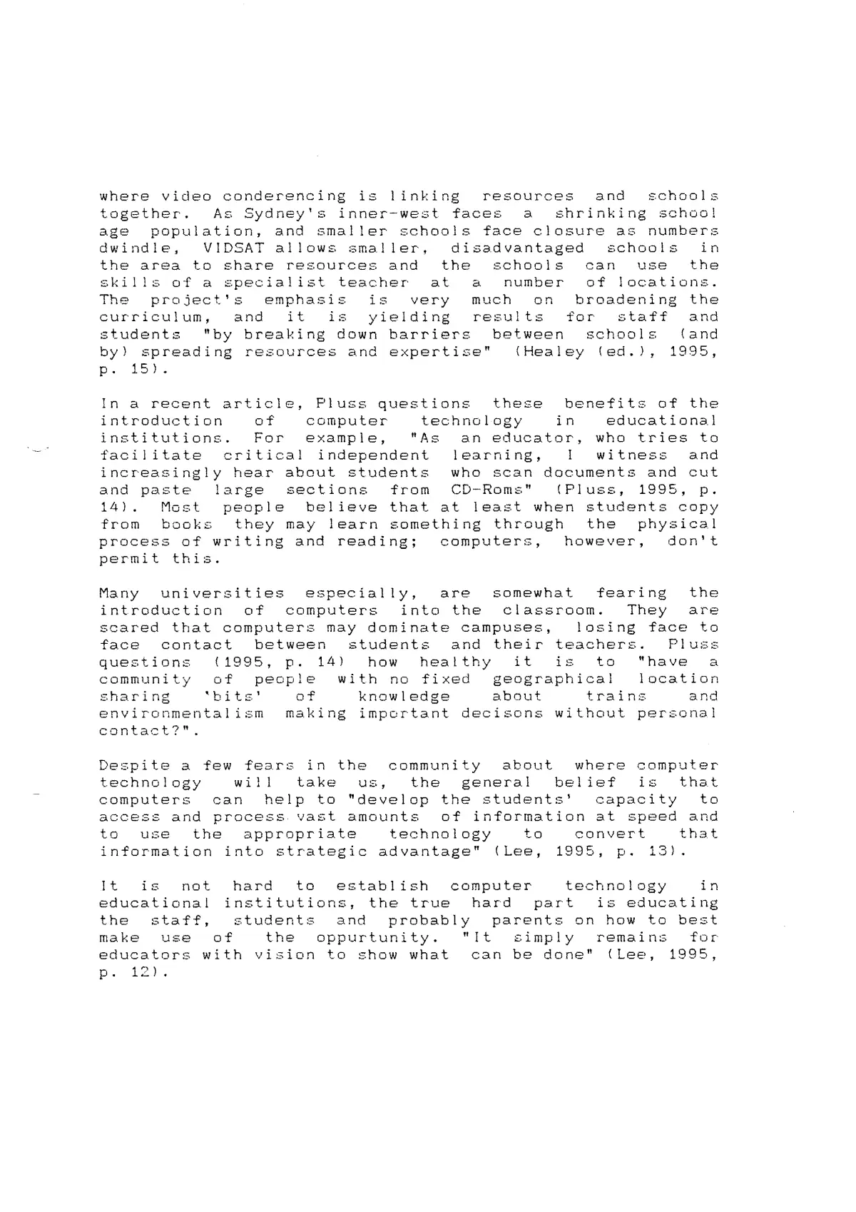 The Computopia Database