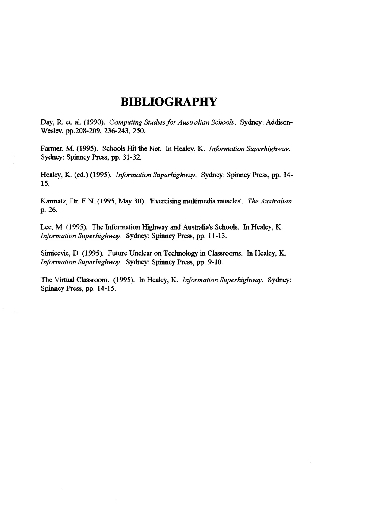 The Computopia Database