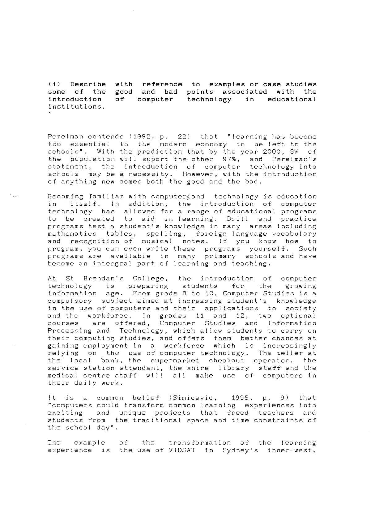 The Computopia Database