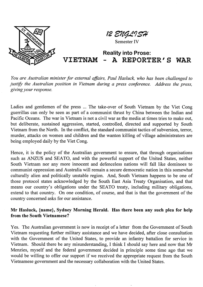 Vietnam - A Reporter's War